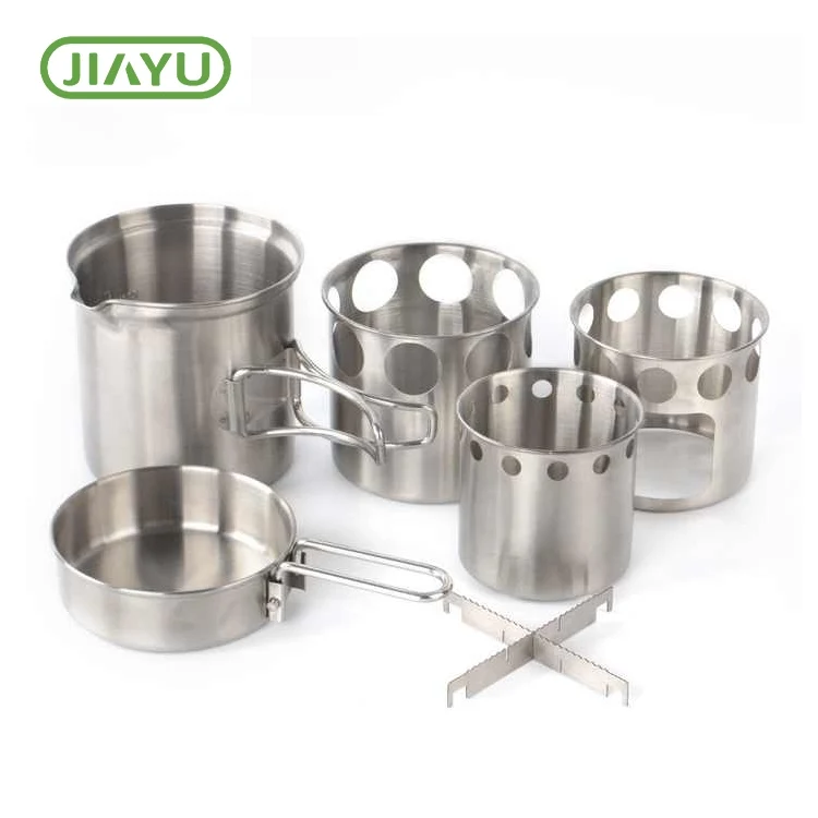 Aluminium Camping Cook Bika Set