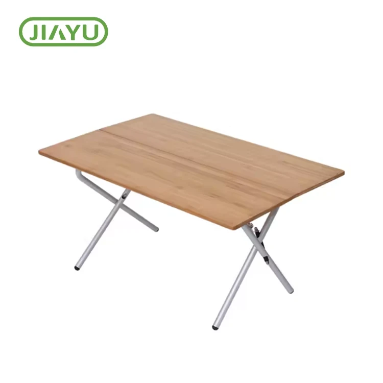 Foldable Portable Bamboo uye Aluminium Tafura