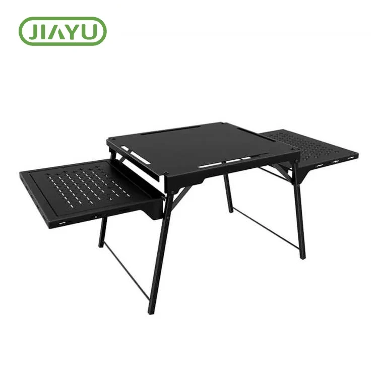 Inotakurwa kupukutira aluminium-Iron Camping tafura